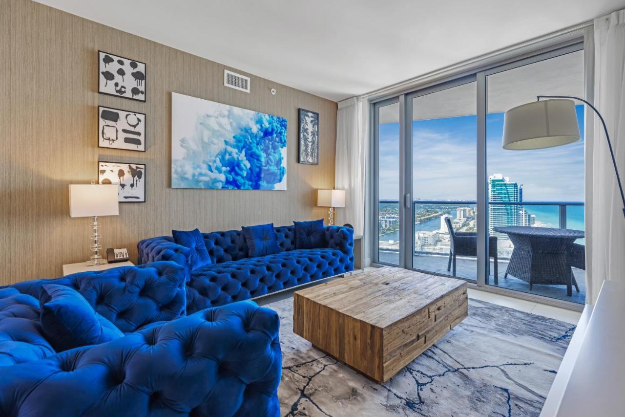 The Ultimate Resort - Beachfront 2 Bedroom Apartment With Direct Ocean View, Rooftop Pool, Hot Tub And Gym Hollywood Esterno foto